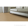 Tapis de fibre d'herbe de mer naturel grand rouleau